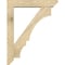 Ekena Millwork Balboa Slat Rough Sawn Bracket w/ Offset Brace, Douglas Fir, 6"W x 30"D x 38"H BKT0604X30X38BOA06RDF - alternate 4